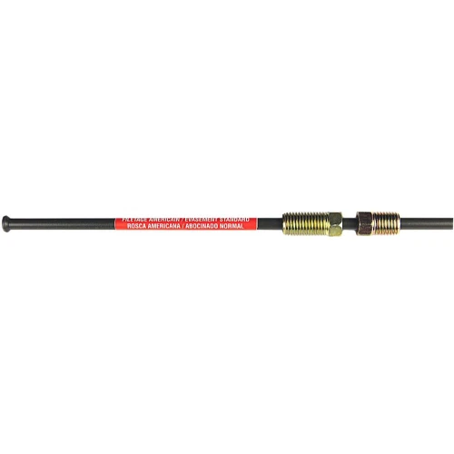 AGS Company PA-340  3/16" x 40" Poly-Armour PVF Coated Steel Brake Line for Domestic Vehicles - SAE Inverted Flare Brakeline Image 0