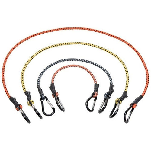 Keeper 06300K  Bungee Cords, Carabiner 12 Piece Assorted Image 0