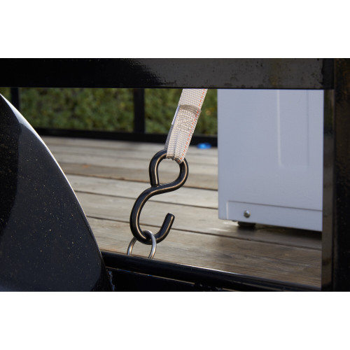 Keeper 89514  1" x 14' High Tension Ratchet Tie-Down Strap with Vinyl Coated S-Hooks Image 4