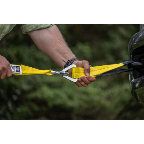 Keeper 89825  2" x 25' Emergency Tow Strap with Forged Steel Slip Hooks Image 2