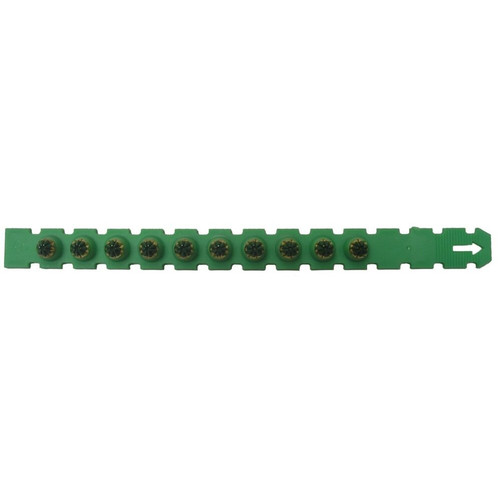 Ramset 3RS27  .27 Cal Green Strip Fastener Load (10 Stips of 10 Loads per Package) Image 0