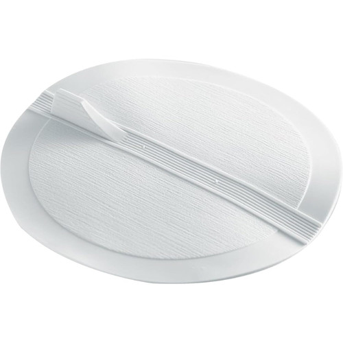 PlumbCraft 7512900T  4-3/4" White Rubber Suction Stopper for Sink, Tub & Laundry Drains Image 0