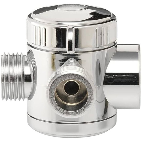 PlumbCraft 7653900  Chrome Three-Way Shower Diverter Valve Image 0