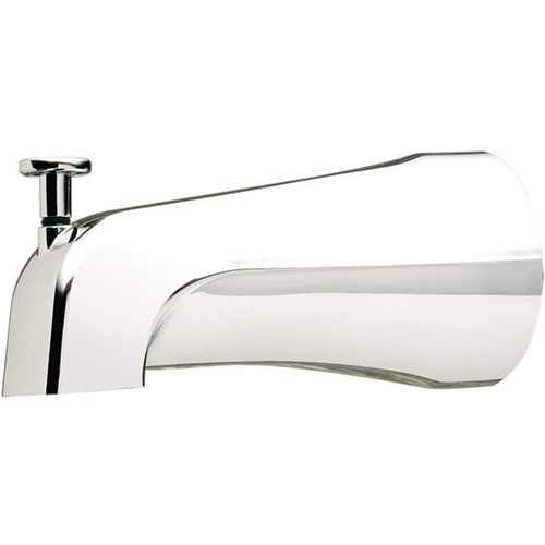 PlumbCraft 7657000P  Chrome Tub Spout Nose Connection with Shower Diverter for 1/2" MIP Image 0