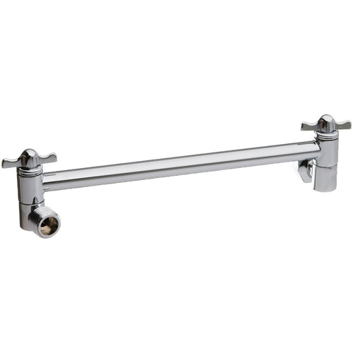 PlumbCraft 7657750B  Chrome 12" Adjustable Shower Arm Image 0