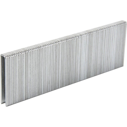 Metabo HPT 11104SHPT  1-1/8" x 18-Gauge 1/4" Crown Electro Galvanized Chisel Point Finish Staples - 5000 per Box Image 0