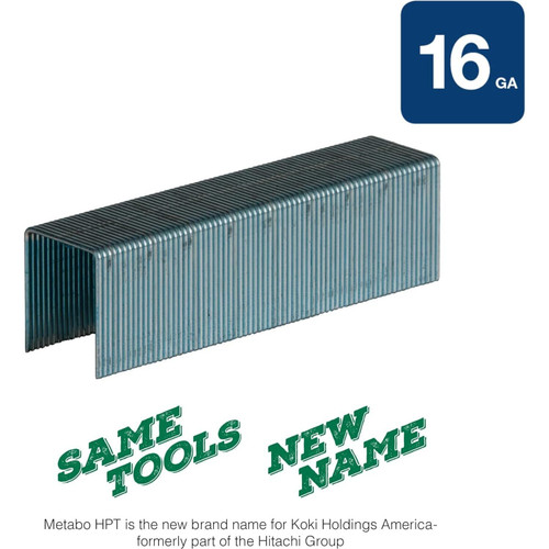 Metabo HPT 11302HPT  1" x 16 Gauge 1" Wide Crown Roofing Staples 10000 per Box Image 3