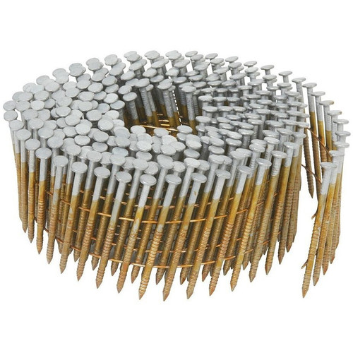 Metabo HPT 13365HHPT  2" x .092" RG Hot Dipped Galvanized Wire coil Siding Nails 3600 Count Image 0