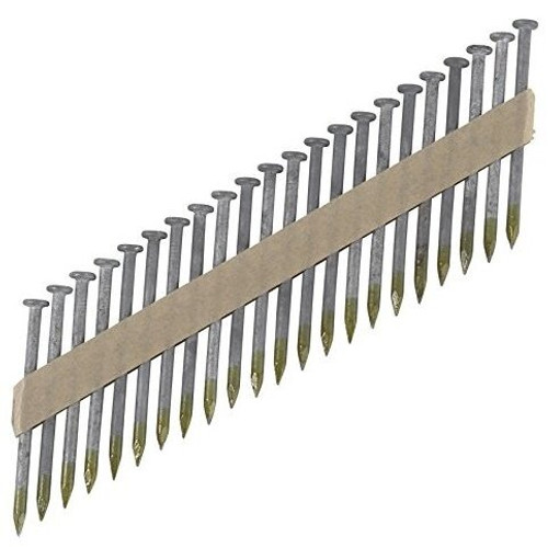 Metabo HPT 17131HPT  1-1/2" x 0.131" Heat Treated Hot Dipped Galvanized Smooth Shank Paper Tape Strap Tite Nails 4000 Pack Image 0
