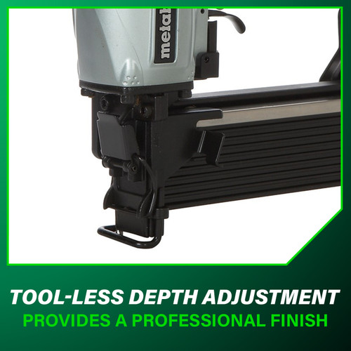 Metabo HPT N5024A2  16 Gauge 1" Wide Crown Stapler for 1" to 2" Length Staples Image 6