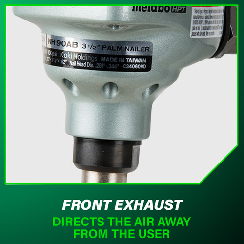 Metabo HPT  NH90AB  3-1/2" Palm Nailer Image 8