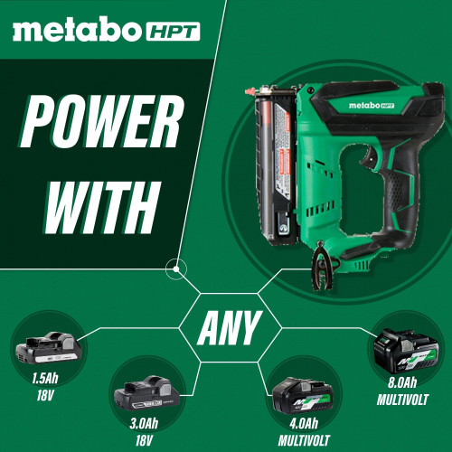 Metabo HPT NP18DSAL  18V 23 Gauge Cordless Pin Nailer Image 2