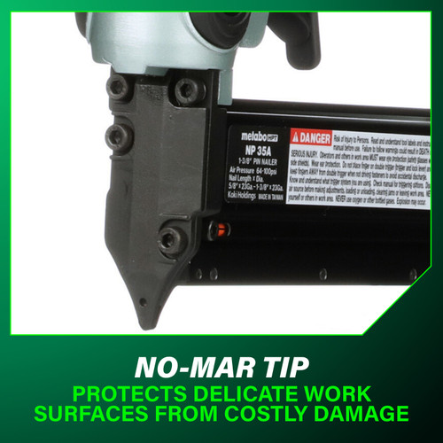 Metabo HPT NP35A  1-3/8 Inch 23 Gauge Micro Pin Nailer Image 7