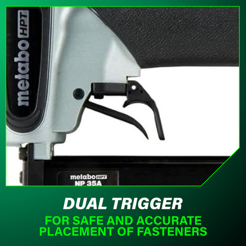 Metabo HPT NP35A  1-3/8 Inch 23 Gauge Micro Pin Nailer Image 8