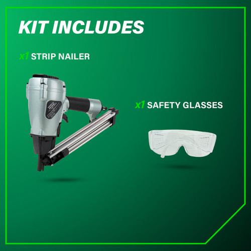 Metabo HPT NR38AK  36 Degree 1-1/2 Inch Strap-Tite Metal Connector Nailer Image 4