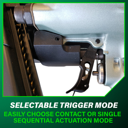 Metabo HPT NR83A5  21 Degree 3-1/4" Plastic Collated Framing Nailer with Depth Adjustment Image 8