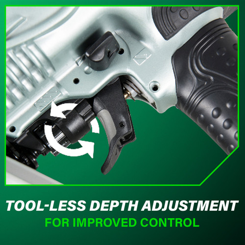 Metabo HPT NR90AES1  21 Degree 3-1/2 Inch Plastic Collated Framing Nailer Image 8