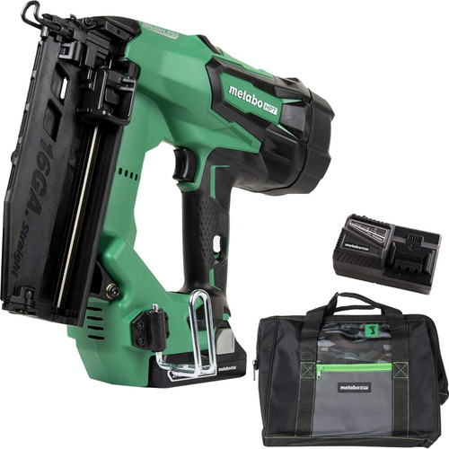 Metabo HPT  NT1865DMS  18V 16 Gauge 2-1/2 Inch Straight Finish Nailer Image 0