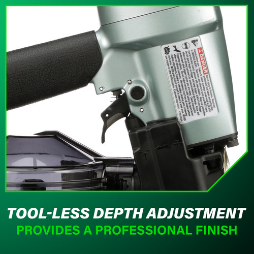 Metabo HPT NV65AH2  2-1/2 Inch Coil Siding Nailer Image 5