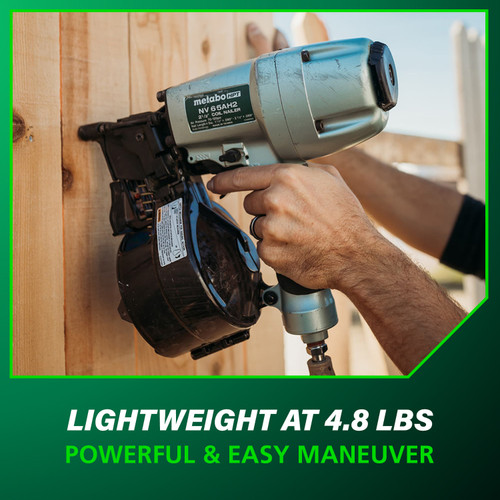 Metabo HPT NV65AH2  2-1/2 Inch Coil Siding Nailer Image 8