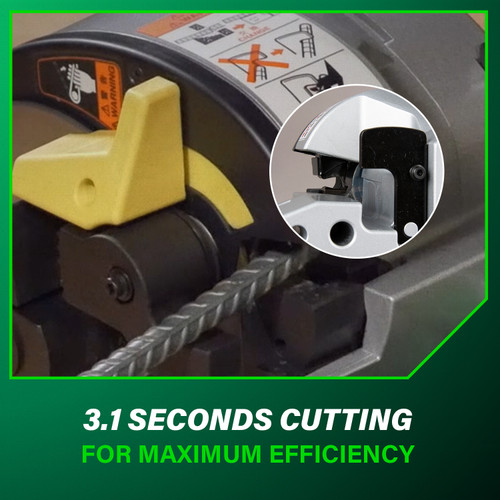 Metabo HPT VB16Y  Portable Rebar Bender and Cutter with 8 Amp Motor Image 5