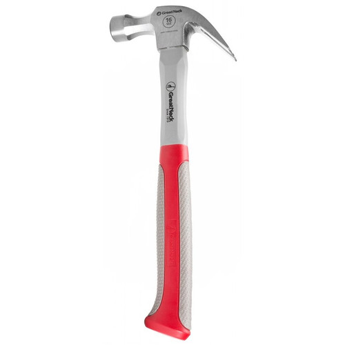GreatNeck HG16C  16-oz Curve Claw Hammer with Fiberglass Handle Image 0