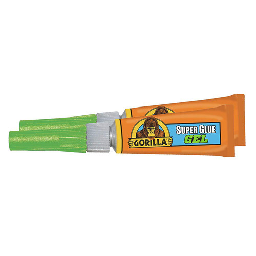 Gorilla Glue 78200-02  Gorilla Super Glue Gel - Two 3 Gram Tubes  Image 2