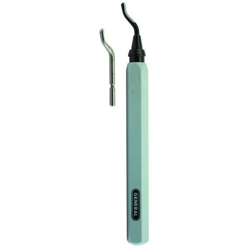 General Tools 482  Swivel Head Deburring Tool with Metal Handle (42324) Image 0