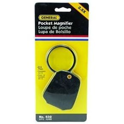 General Tools 532  2.5X Pocket Magnifier (42400) Image 1