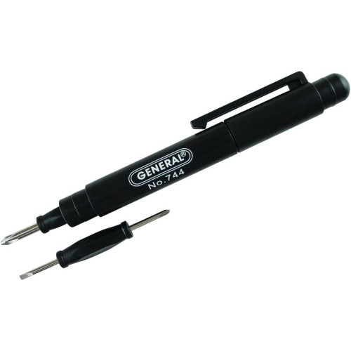 General Tools 744DB  Pocket Four-in-One Mini Screwdriver Image 0