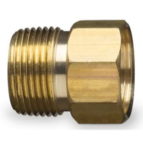 Gilmour 800774-1002  Heavy Duty Male (M) Female (F) Connector 3/4 in. NPT (M) x 3/4 in. NH (F) Image 0