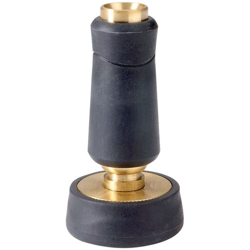 Gilmour 805292-1001  Mid Size Solid Brass Water Spray Twist Nozzle with Comfort Grip (529) Image 0