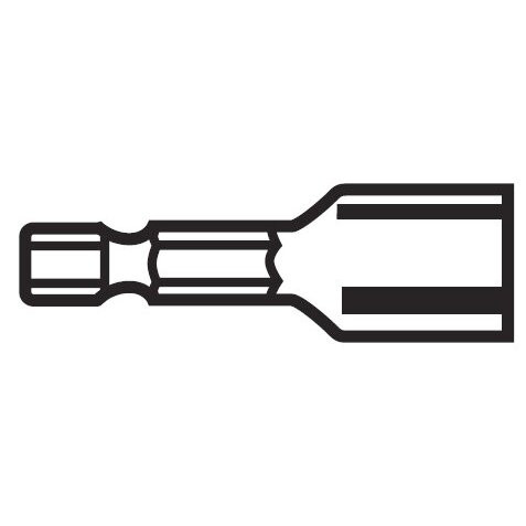 Lutz 23033  5/16" Magnetic Nut Setters - 50 per Jar Image 0