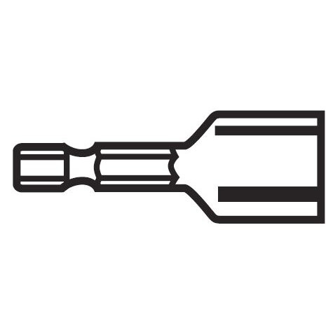 Lutz 23034  3/8" Magnetic Nut Setters - 50 per Jar Image 0