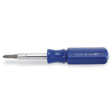 Lutz 26010  6-in-One Screwdriver - Blue Image 0