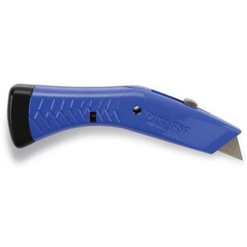 Lutz 35699  #357 Blue Quick Change Heavy Duty Utility Knife and Plastic Holster (357-BL) Image 0