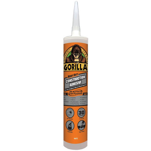 Gorilla 8010003  Gorilla Heavy Duty Construction Adhesive - 9 oz Cartridge Image 0