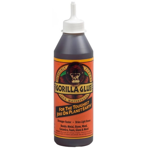 Gorilla Glue 50018  Multi-Purpose Waterproof Gorilla Glue Adhesive 18-oz Bottle Image 0