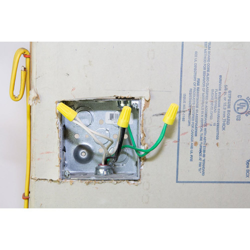 GB Gardner Bender 10-004  WireGard High Performance Twist-on Wire Connectors - Yellow 18-10 AWG - 100 per Box (GB-4) Image 4