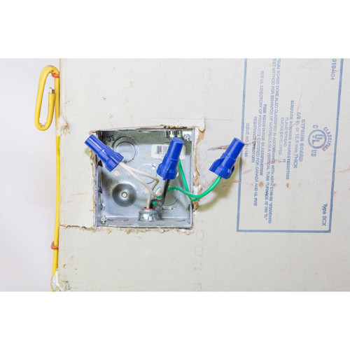 GB Gardner Bender 19-089  WingGard ULTRA High-Leverage Easy-on Wing-type Twist-on Wire Connector - Blue #14-#6 AWG - 2 per Card Image 4