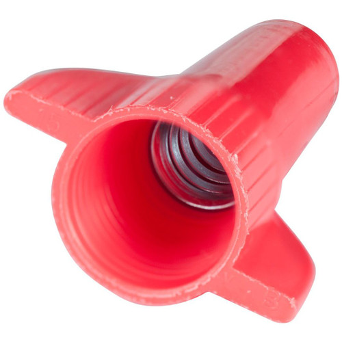 GB Gardner Bender 25-086  WingGard ULTRA High-Leverage Easy-on Wing-type Twist-on Wire Connector  - Red #22-#6 AWG - 25 per Bag Image 1