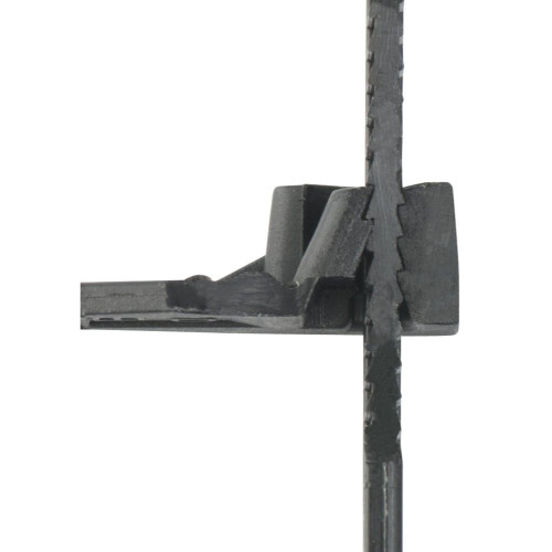 GB Gardner Bender 45-312  11" Double Lock Cable Ties 75-lb Natural White - 12 per Bag Image 1