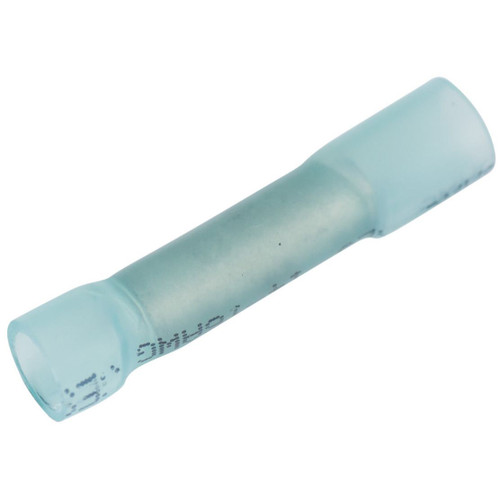 GB Gardner Bender AMT-124  GB Xtreme Blue #16-#14 Butt Splice Connectors with Heat Shrink - 25 per Package Image 3