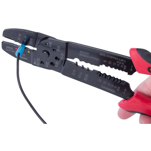 GB Gardner Bender AMT-124  GB Xtreme Blue #16-#14 Butt Splice Connectors with Heat Shrink - 25 per Package Image 4