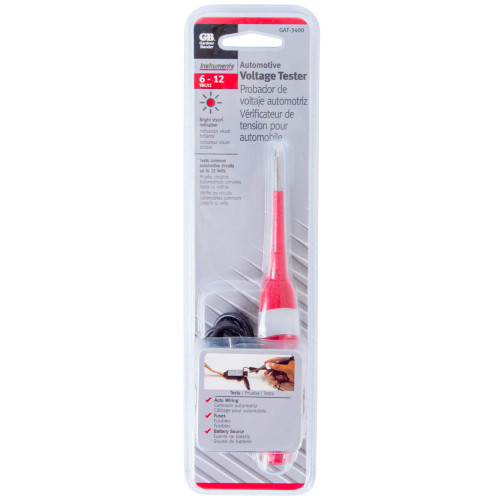 GB Gardner Bender GAT-3400  6-12V DC Automotive Voltage Tester Image 1