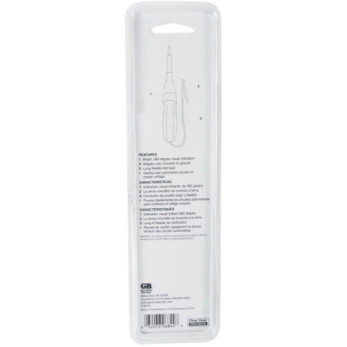 GB Gardner Bender GAT-3400  6-12V DC Automotive Voltage Tester Image 2