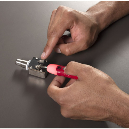 GB Gardner Bender GCV-3206  Combination 12 - 250V AC/DC Voltage Probe and Continuity Tester with Screwdriver Tip Image 4