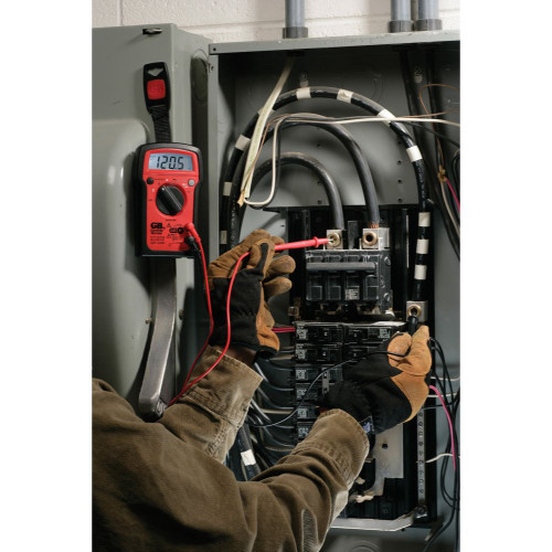 GB Gardner Bender GDT-3200  7-Function Auto Ranging Digital Multimeter with 7-Ranges - Tests AC/DC Volt, Resist, Diode, Continuity, Temp and Battery Image 3