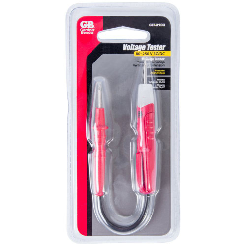 GB Gardner Bender GET-3100  Twin Probe Circuit Tester tests AC/DC Voltage from 80-250 V Image 1