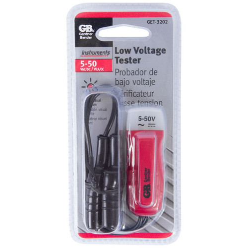 GB Gardner Bender GET-3202  Low Voltage Twin Probe Circuit Tester Image 1